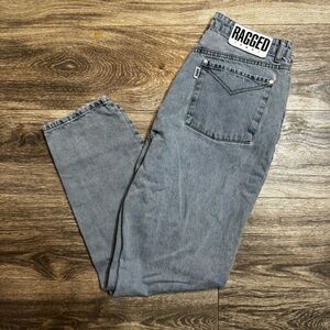 The Ragged Priest Gray and Blue Relaxed Jeans​